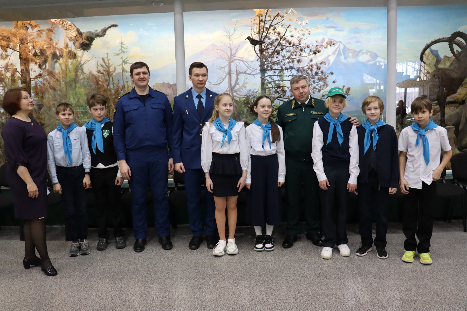 Школьники Красноярского края приняли участие в акции «Всероссийской день знаний о лесе»